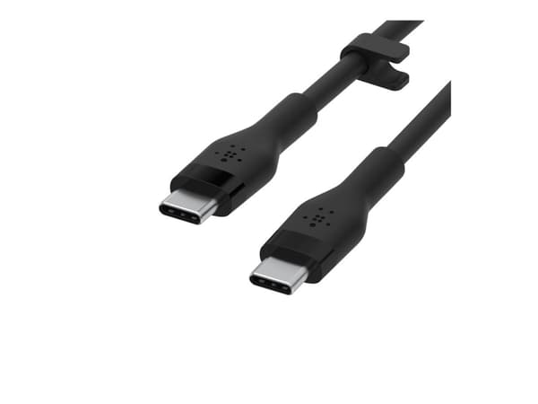 Belkin CAB009BT1MBW2PK, 1 m, USB C, USB C, svart, hvit