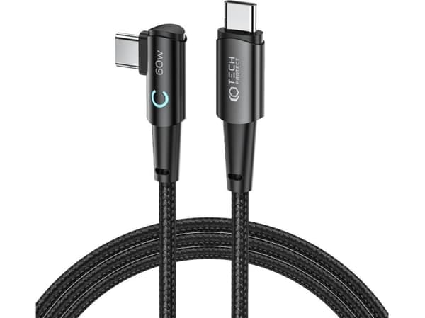 Kabel USB Tech-Protect USB-C - USB-C 2 m Czarny (THP2125)