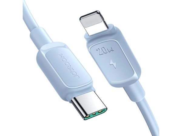 Kabel USB Joyroom USB-C - Lightning 1.2 m Niebieski (JYR755)