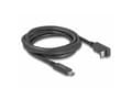 Miniatyrbild 3 av 3: Delock - USB-kabel - 24 pin USB-C (hane) till 24 pin USB-C (hane) vinklad - 3 A - 2 m - USB Power Delivery (60W), 4K144 Hz (3840 x 2160) stöd, upp ti