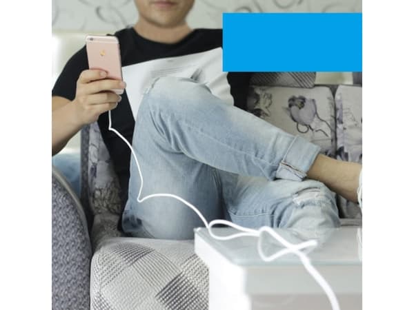 Kabel USB Choetech USB-A - Lightning 1.8 m Biały (6971824971750)
