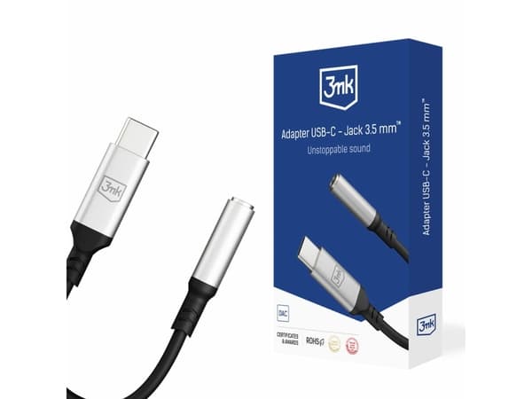 3MK Jack 3,5 mm, 1 stk