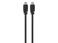 Miniatyrbild 1 av 5: Sinox PRO USB C 3.1 kabel. 1m. Sort
