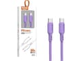 Miniatyrbild 1 av 2: USB cable Vega CABLE TYPE-C TO TYPE-C PD SOMOSTEL VIOLET QUICK CHARGER USB-C 1.2M 60W POWERLINE SMS-BP10>