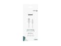 Miniatyrbilde 4 av 4: Sinox USB C til USB A kabel. 1m. Hvid