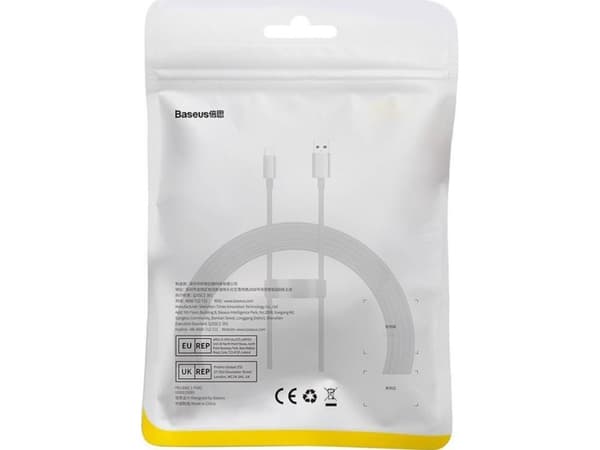 Baseus USB-A - USB-C USB-kabel 2 m Svart (P10320102114-02)