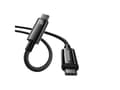 Pikkukuva 5 / 5: Kaapeli USB-C do USB-C Baseus Tungsten Gold 240W 1m (czarny)