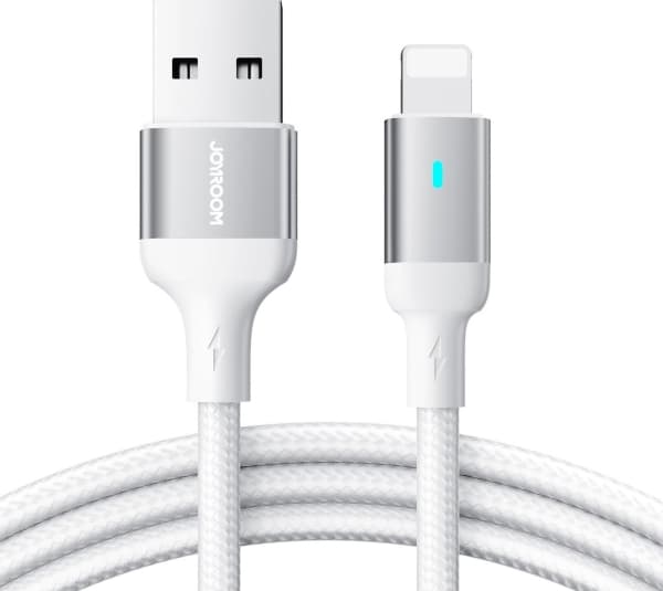 Joyroom USB - Lightning 2.4A A10 Series 3m cable white (S-UL012A10)