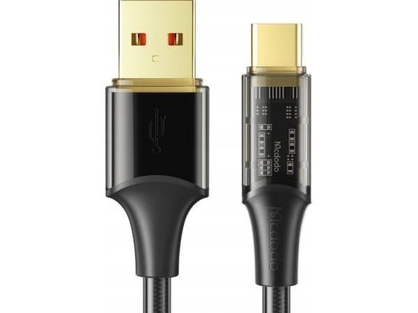 Mcdodo USB-C - USB-A USB-kabel 1,8 m svart (CA-2092)
