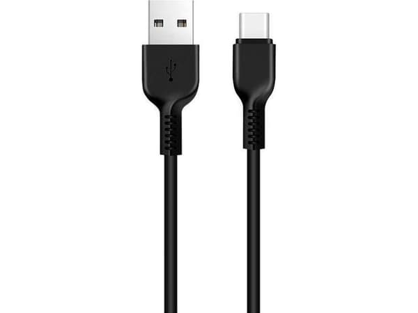 Partner Tele.com USB-A - USB-C 1 m USB-kabel Svart (6957531068846)