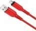 Hoco USB-A - microUSB-kabel 1 m Röd