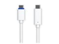 Miniatyrbild 2 av 5: Ubiquiti - USB-kabel - 24 pin USB-C (hane) till 24 pin USB-C (hane) - 7 m - tvinnad - vit