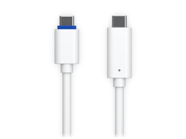 Ubiquiti - USB-kabel - 24 pin USB-C (hane) till 24 pin USB-C (hane) - 7 m - tvinnad - vit