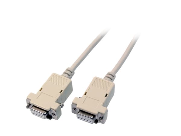 EFB Elektronik DSub 9 3m, Beige, 3 m, DSub 9, DSub 9, Hunkjønn, Hunkjønn