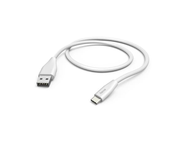 Hama 00125101, 1,5 m, USB A, USB C, USB 2.0, 0,48 Gbit/s, hvit