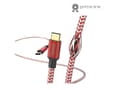 Miniatyrbilde 1 av 4: Hama Reflective, 1,5 m, USB C, USB C, USB 2.0, 0,48 Gbit/s, Rød