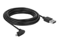 Miniatyrbilde 2 av 3: Delock Easy - USB-kabel - USB (hann) reversibel til Micro-USB type B (hann) opp/ned-vinklet, vendbar - USB 2.0 - 5 m - svart