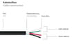 Miniatyrbild 5 av 5: Alcasa UK20P-AEA-003S, 0,3 m, USB A, USB A, USB 2.0, 0,48 Gbit/s, Svart