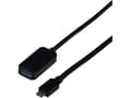 Miniatyrbild 2 av 2: EFB Elektronik EBUSBC-USBA10GE.5, 5 m, USB C, USB A, USB 3.2 Gen 2 (3.1 Gen 2), 10 Gbit/s, Svart