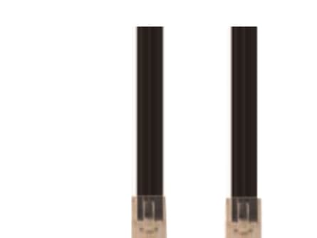 e+p T 95/3, 3 m, Sort, Hankjønn, 8 pin