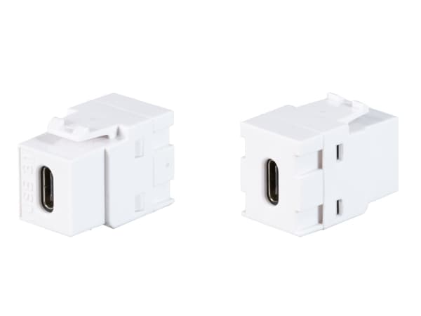 USB 3.2 Type-C Keystone-adapter hvit Type-C-kontakt/C-kontakt 10Gbit/s - Adapter (EB560WS)