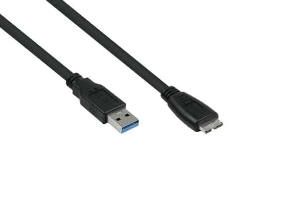 Alcasa UK30P-AMB-010S, 1 m, USB A, Micro-USB B, USB 3.2 Gen 1 (3.1 Gen 1), 5000 Mbit/s, Lajittelu