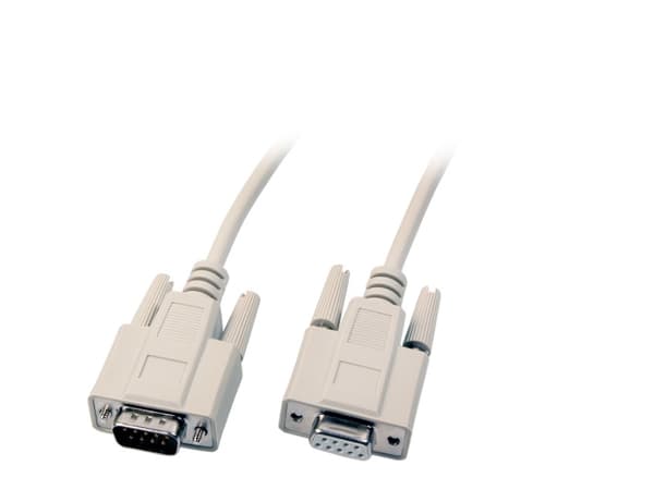 EFB Elektronik EK131.3, Beige, 3 m, D-Sub 9, D-Sub 9, Hankjønn, Hunkjønn