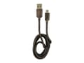 Miniatyrbild 1 av 5: LC-Power LC-C-USB-MICRO-1M-6, 1 m, USB A, Micro-USB B, Sort