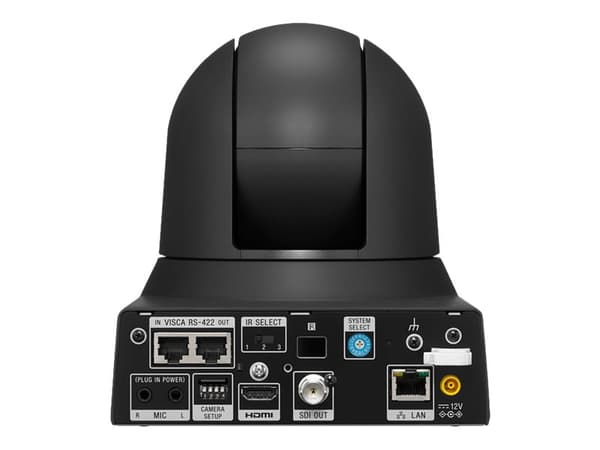 Sony SRG-X400BC - Konferansekamera - PTZ - kuppel - farge (Dag og natt) - 8,5 MP - 3840 x 2160 - motorisert - 1000 TVL - lyd - HDMI, 3G-SDI - H.264,