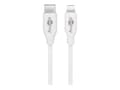 Miniatyrbilde 1 av 5: goobay - Lightning-kabel - 24 pin USB-C hann til Lightning hann - 1 m - hvit