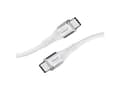Miniatyrbild 5 av 5: Intenso C315C - USB-kabel - 24 pin USB-C (hane) till 24 pin USB-C (hane) - USB 2.0 - 20 V - 3 A - 1.5 m - USB Power Delivery (60W) - vit