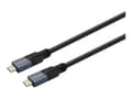 Pikkukuva 1 / 3: Vivolink PROUSBCMM7.5, 7,5 m, USB C, USB C, USB 3.2 Gen 2 (3.1 Gen 2), 20000 Mbit/s, musta