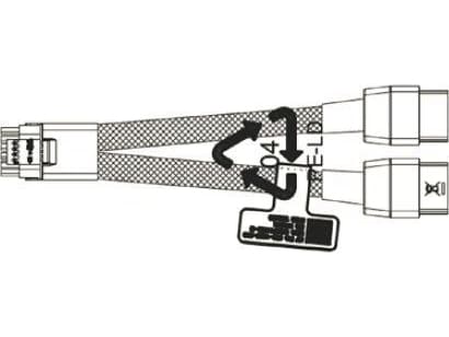 PNY Cable zasilajšcy QSP-PWSUP16PPCIE300W