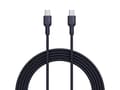 Pikkukuva 3 / 5: AUKEY CB-NCC1 USB-C Type-C Power Delivery PD 60W 3A 1m Nylon Sort