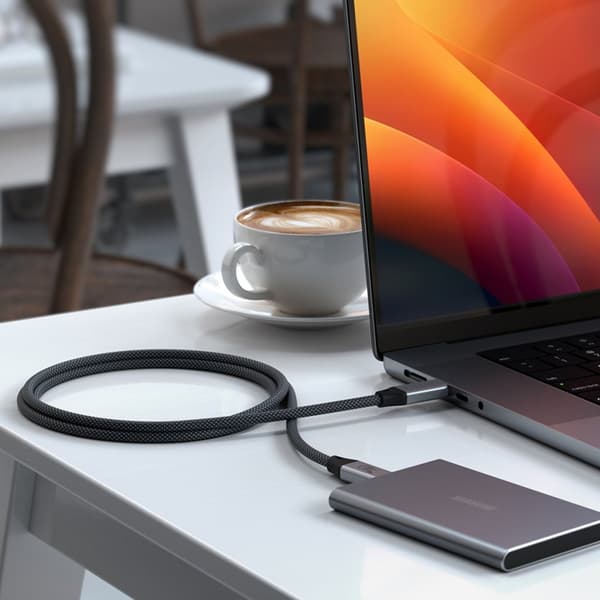 Satechi USB-C till USB-C Kablar Pro (1.2m) - Svart