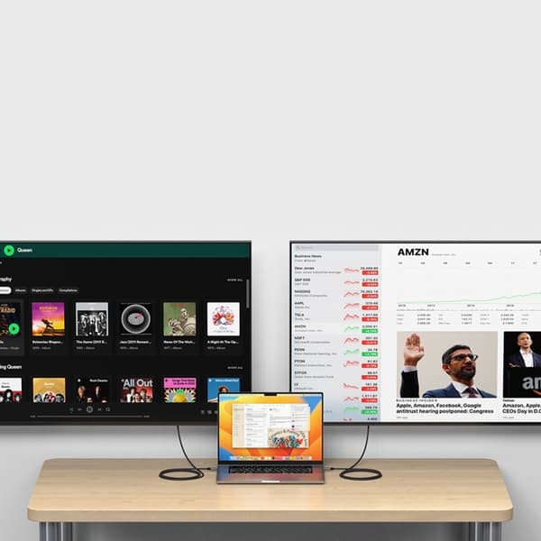 Satechi USB-C till USB-C Kablar Pro (1.2m) - Svart