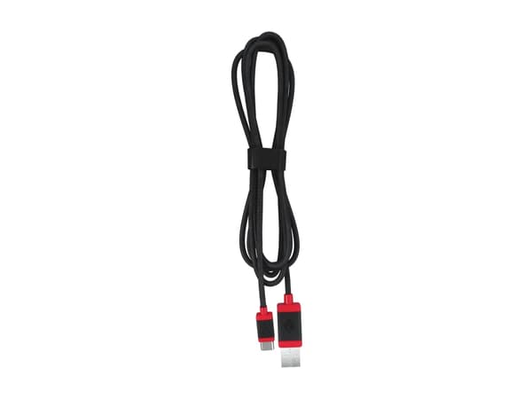CHERRY - USB-kabel - USB (hane) till 24 pin USB-C (hane) - USB 2.0 - 1.5 m - flätad kabel - svart