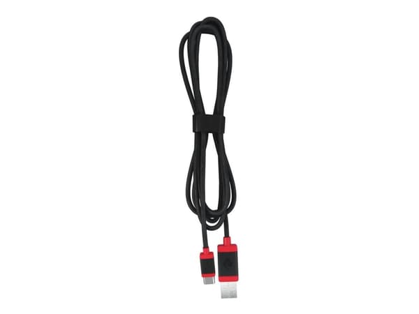 CHERRY - USB-kabel - USB (hane) till 24 pin USB-C (hane) - USB 2.0 - 1.5 m - flätad kabel - svart