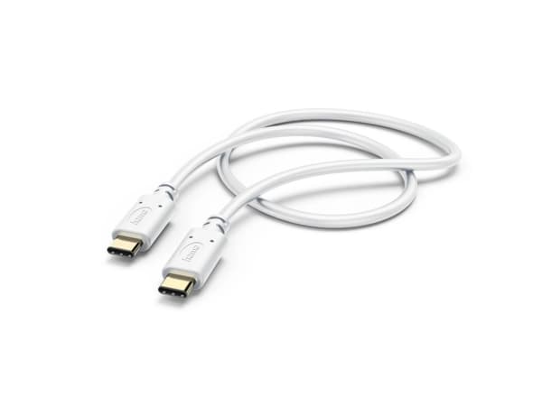 Hama 00201704, 1,5 m, USB C, USB C, USB 2.0, 480 Mbit/s, Vit