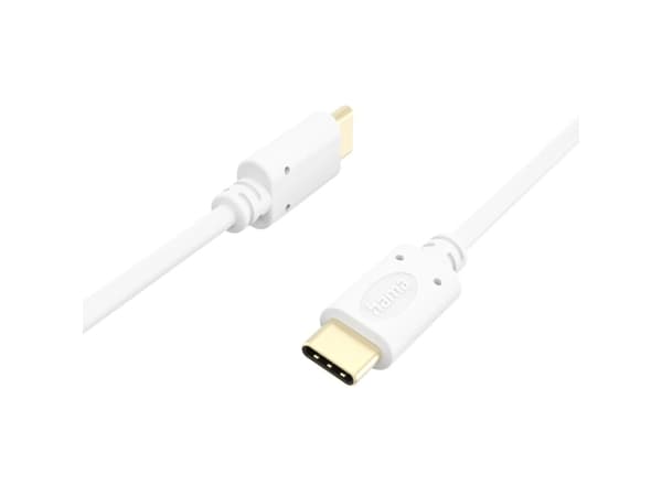 Hama 00201704, 1,5 m, USB C, USB C, USB 2.0, 480 Mbit/s, Vit