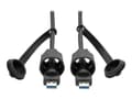 Miniatyrbild 4 av 5: Eaton Tripp Lite Series USB 3.0 SuperSpeed A to A M/M Cable, Industrial - IP68, Shielded, 6 ft. (1.83 m), TAA - USB-kabel - TAA-kompatibel - USB typ