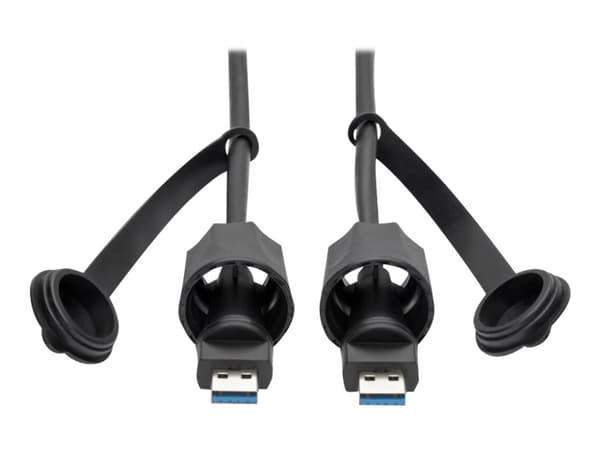 Eaton Tripp Lite Series USB 3.0 SuperSpeed A to A M/M Cable, Industrial - IP68, Shielded, 6 ft. (1.83 m), TAA - USB-kabel - TAA-kompatibel - USB typ