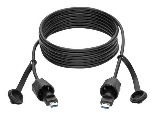 Eaton Tripp Lite Series USB 3.0 SuperSpeed A to A M/M Cable, Industrial - IP68, Shielded, 6 ft. (1.83 m), TAA - USB-kabel - TAA-kompatibel - USB typ