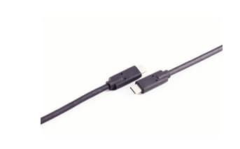shiverpeaks BS13-63015, 0,5 m, USB C, USB C, USB4 Gen 3x2, Svart