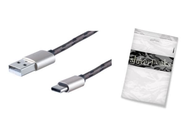 shiverpeaks 14-50077, 0,3 m, USB A, USB C, USB 2.0, 0,48 Gbit/s, Brun