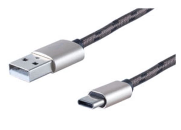 shiverpeaks 14-50077, 0,3 m, USB A, USB C, USB 2.0, 0,48 Gbit/s, Brun