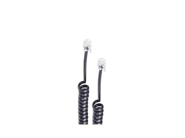 shiverpeaks BS70134, 4 m, RJ-10, RJ-10, Sort, Hankjønn, Hankjønn