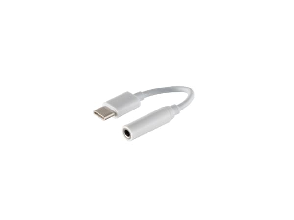 shiverpeaks BS14-05020, Valkoinen, USB C, 3.5mm, 0,1 m, Uros, Naaras