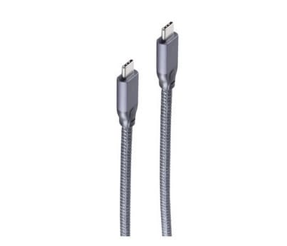 shiverpeaks BS13-47020, 1 m, USB C, USB C, USB 3.2 Gen 2 (3.1 Gen 2), Grå
