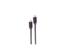 shiverpeaks BS13-62035, 2 m, USB C, USB C, USB 3.2 Gen 2 (3.1 Gen 2), Svart